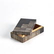 Global Views Gilles Ribbed Horn/Resin Box
