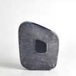 Global Views Offset Square Scratch Vase - Ink