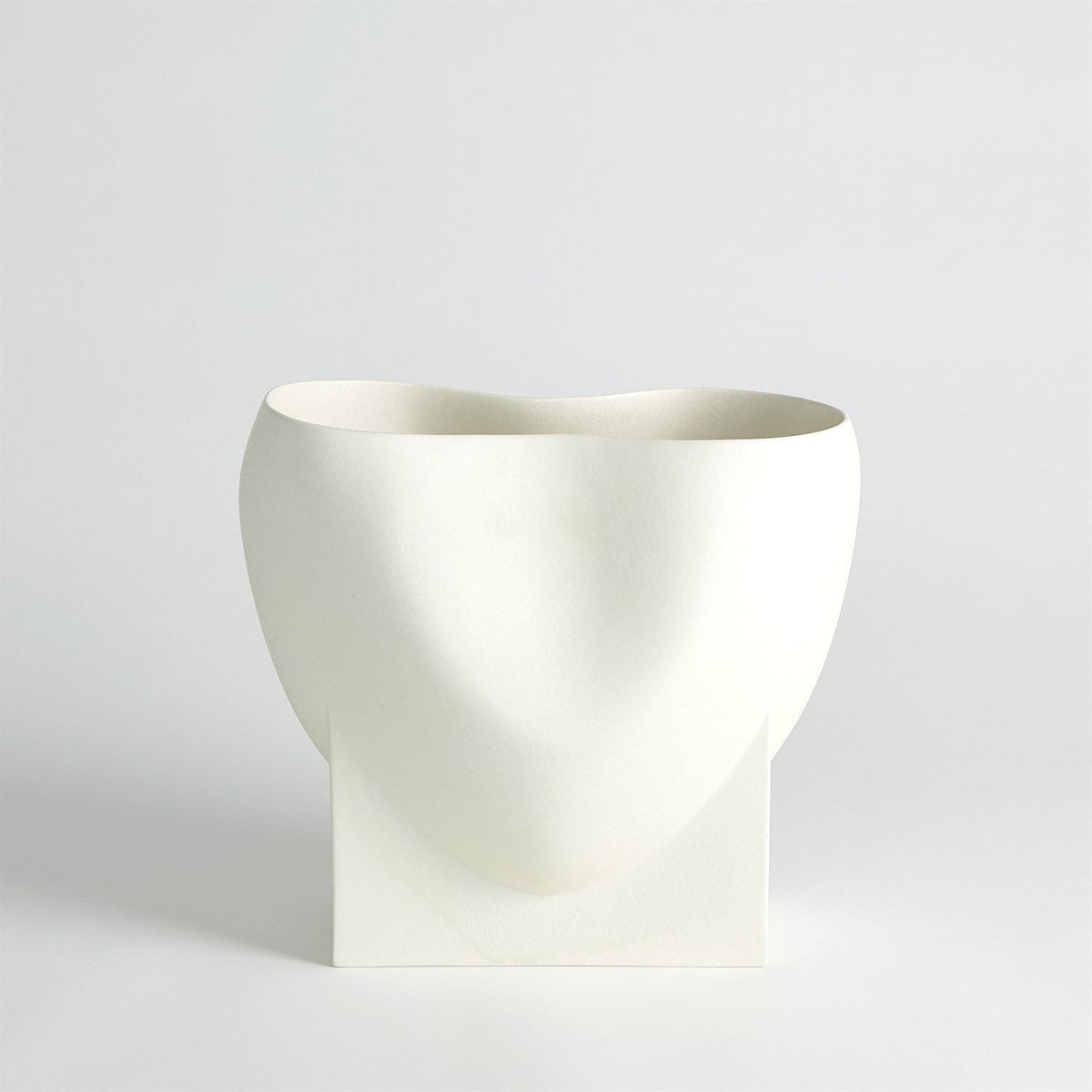 Global Views Orpheus Vases & Bowl - Ivory