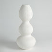 Global Views Torch Vase - Matte White