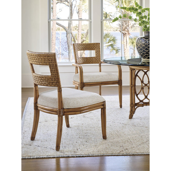 Tommy Bahama Home Key Biscayne Delano Woven Side Chair