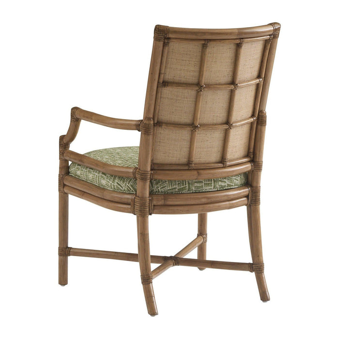 Tommy Bahama Home Key Biscayne Oceanside Rattan Arm Chair