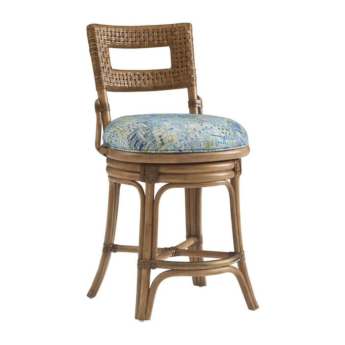 Tommy Bahama Home Key Biscayne Bay Harbour Swivel Counter Stool