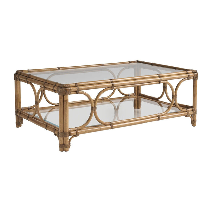 Tommy Bahama Home Key Biscayne Deering Bay Rectangular Cocktail Table