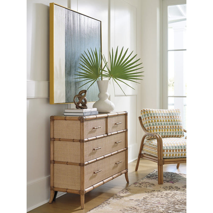 Tommy Bahama Home Key Biscayne Dolphin Cay Hall Chest