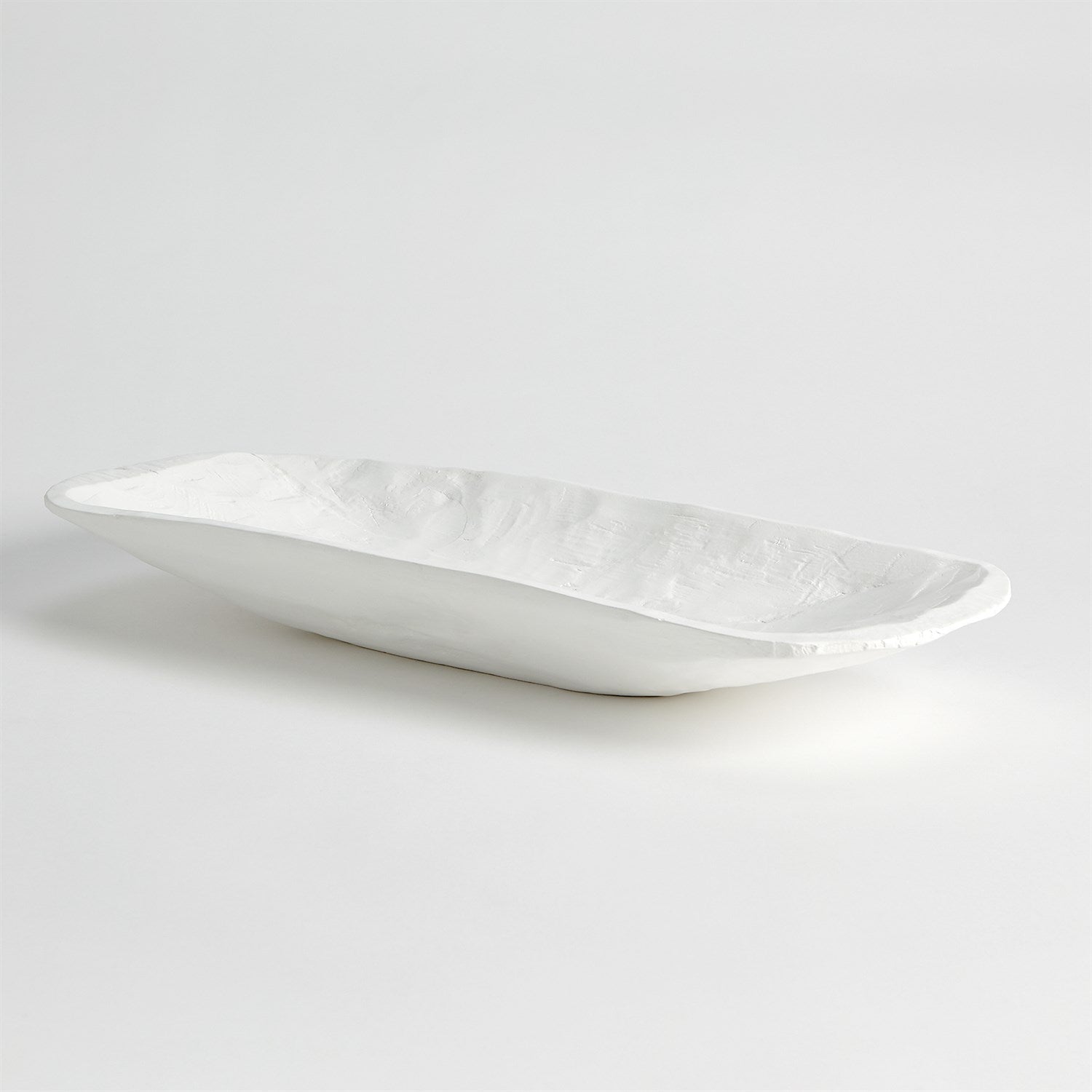 Global Views Faux Timber Rectangular Bowl