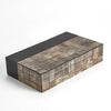 Global Views Gilles Ribbed Horn/Resin Box