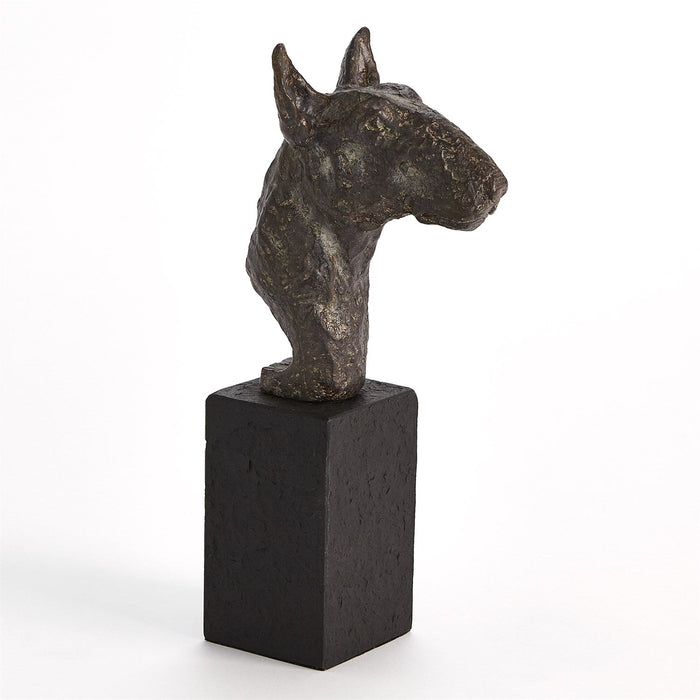 Global Views Bull Terrier Sculpture