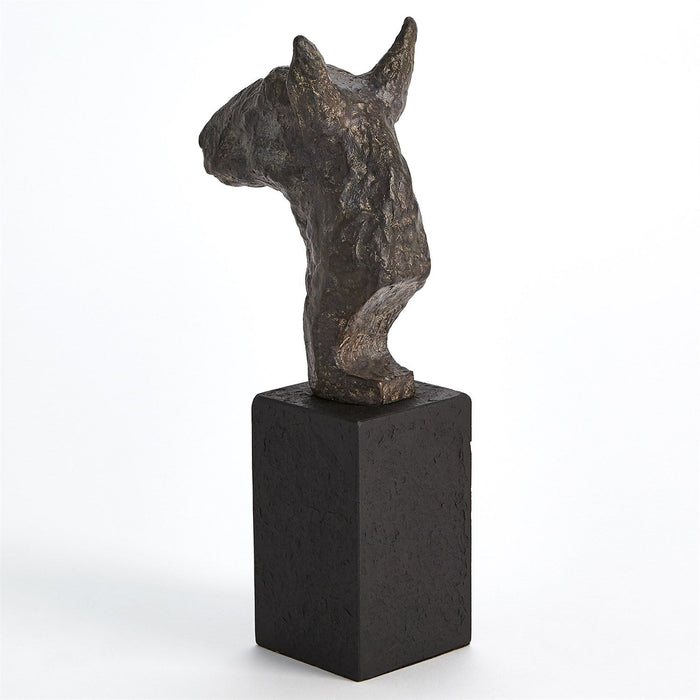 Global Views Bull Terrier Sculpture