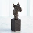Global Views Bull Terrier Sculpture