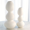 Global Views Torch Vase - Matte White