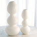 Global Views Torch Vase - Matte White