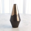 Global Views Gilded Dip Vase - Platinum Bottom