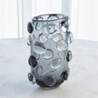 Global Views Rondelle Vase - Grey