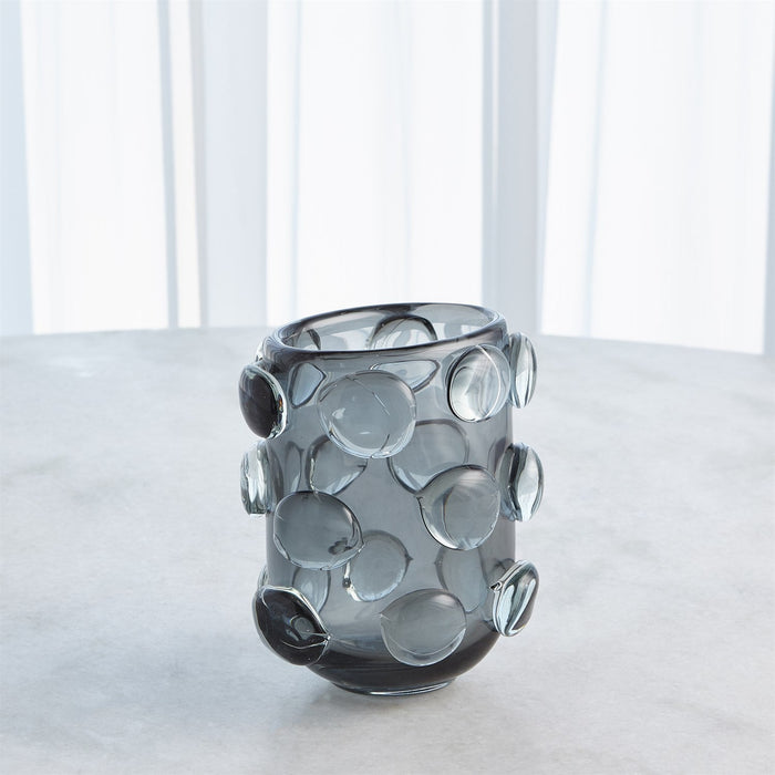 Global Views Rondelle Vase - Grey