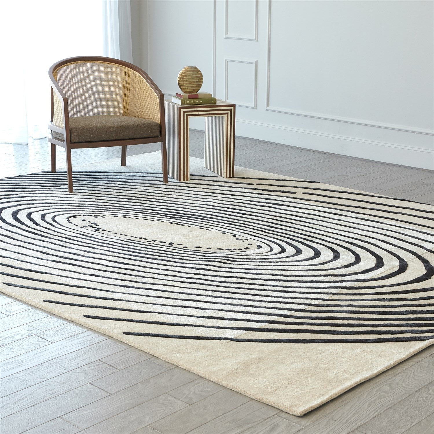Global Views Concentric Circles Rug