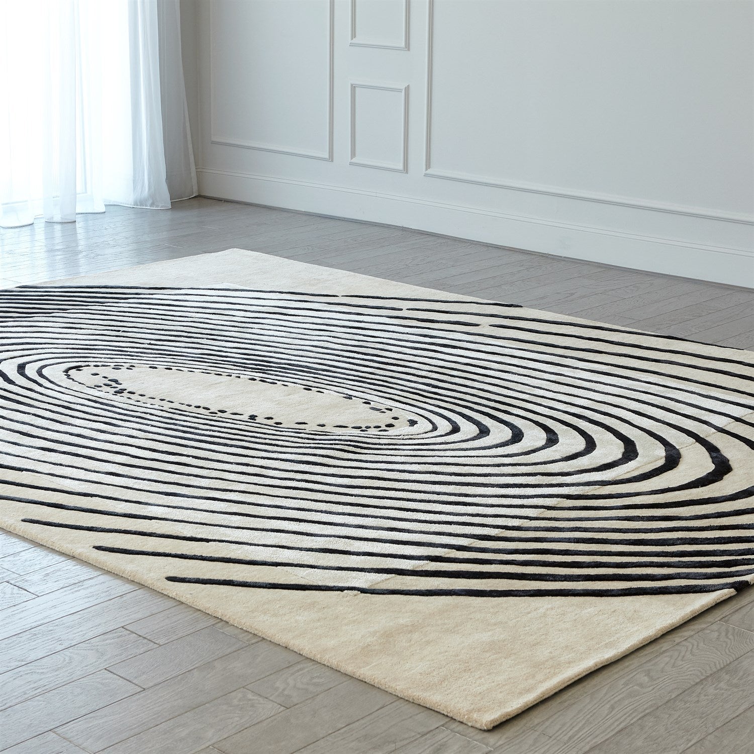 Global Views Concentric Circles Rug