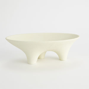 Global Views Opus Triple Leg Bowl - Ivory