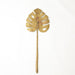 Global Views Brass Monstera Leaf