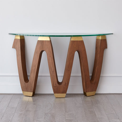 Global Views Wave Console Table