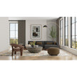 Feizy Braden 8A50F Modern Abstract Rug in Gray/Orange/Tan