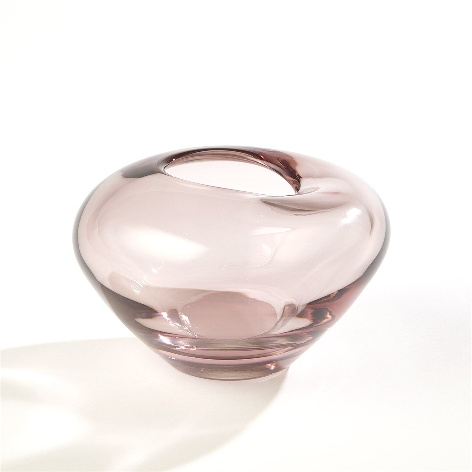 Global Views Undulating Vase - Amethyst
