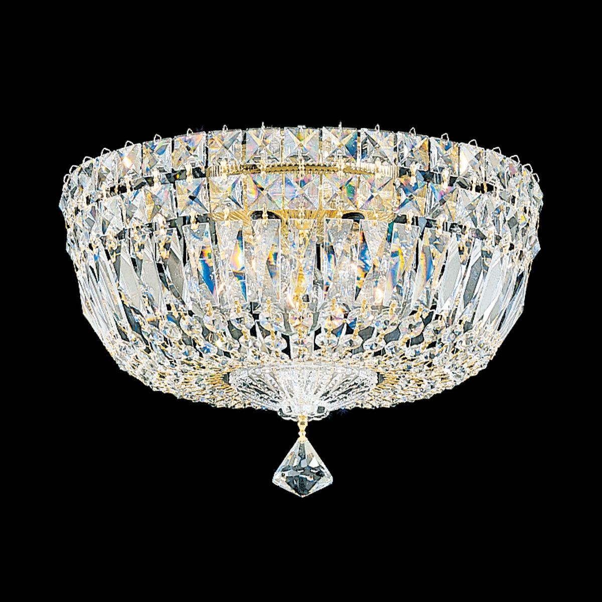 Schonbek Petit Crystal Deluxe 5892 Flush Mount