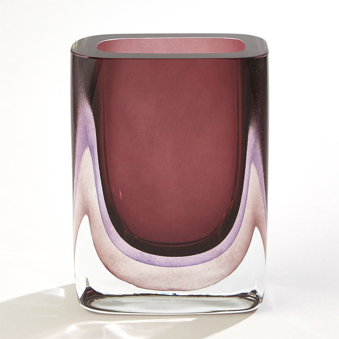 Global Views Borealis Vase - Amethyst