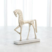 Global Views Roman Horse - Silver