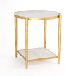 Global Views Circle/Square Side Table