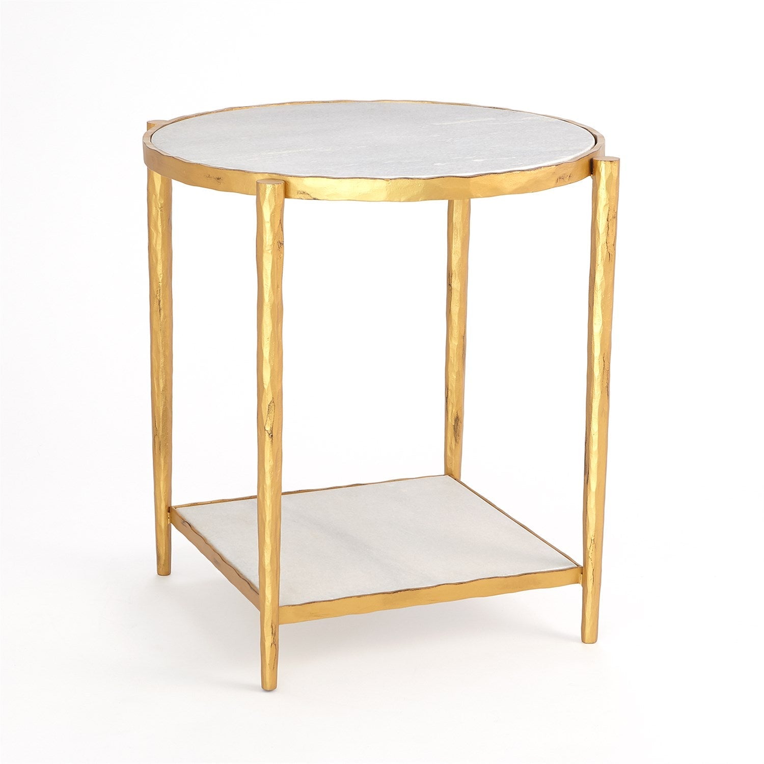 Global Views Circle/Square Side Table