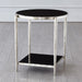 Global Views Circle/Square Side Table