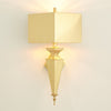 Global Views Diamond Sconce - Brass