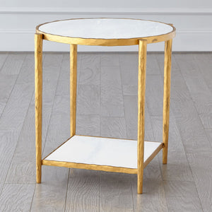Global Views Circle/Square Side Table