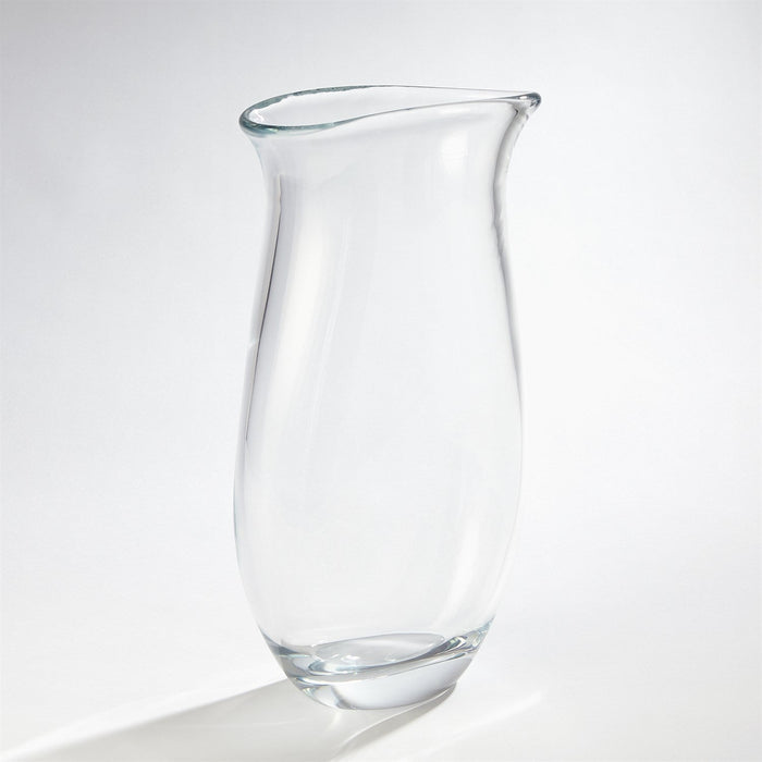 Global Views Giant Glass Vase - Clear