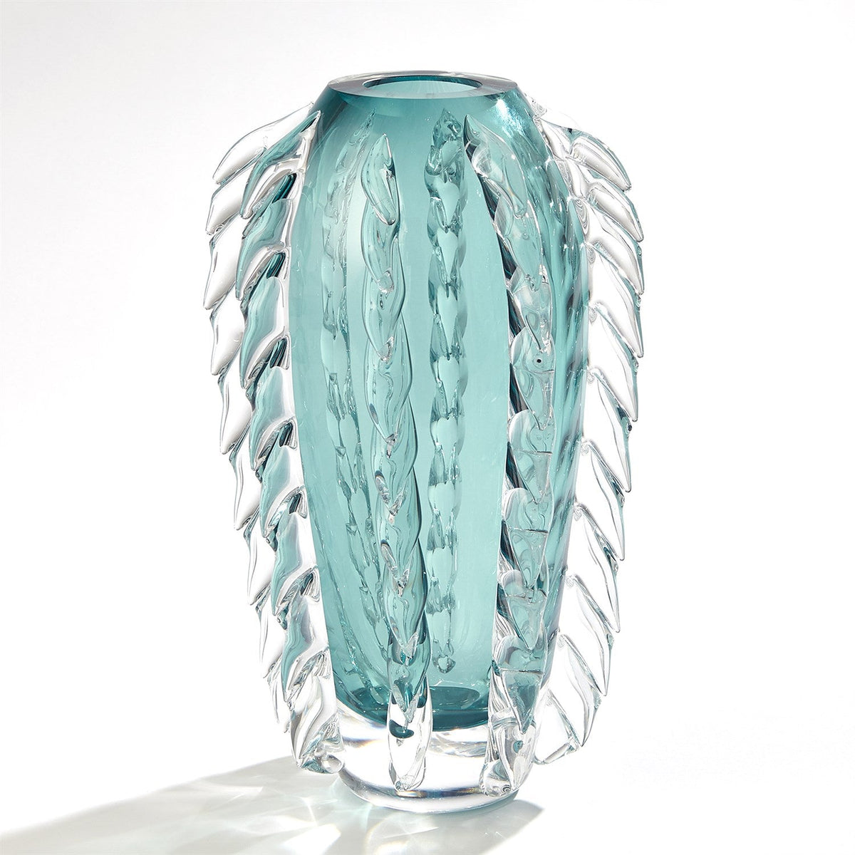 Global Views Fringe Vase - Azure