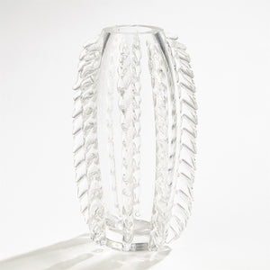 Global Views Fringe Vase - Clear