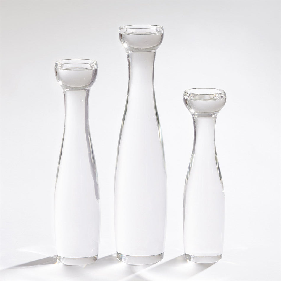 Global Views Modern Crystal Candleholder