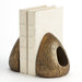 Global Views Yurt Shaped Bookends - Bronze