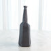 Global Views Sculpted Bottle - Black