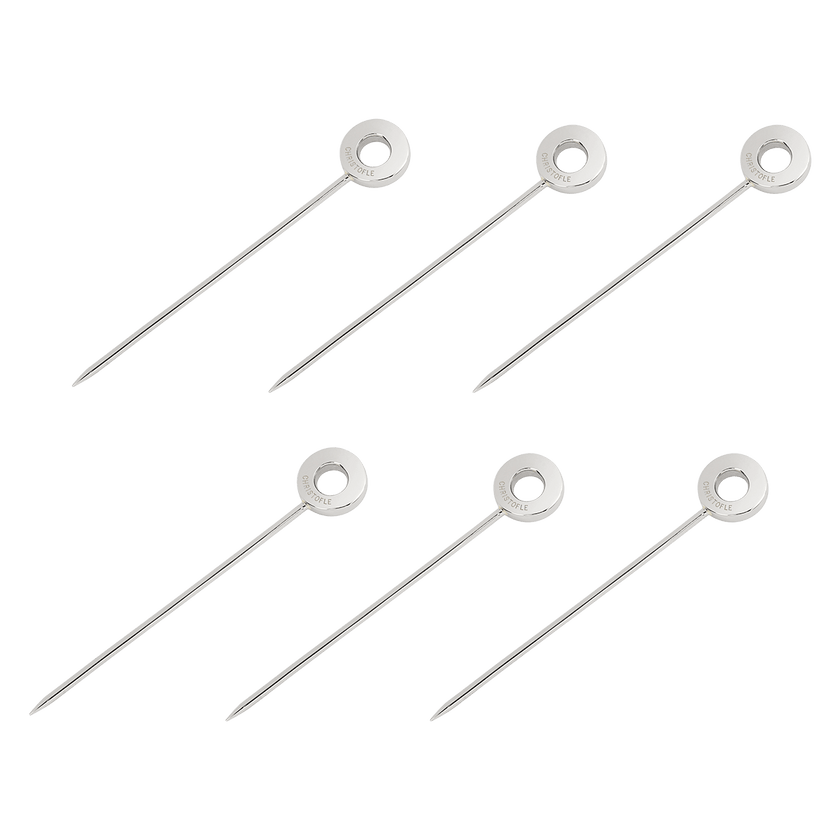 Christofle Oh de Christofle Stainless Steel Cocktail Picks - Set of 6