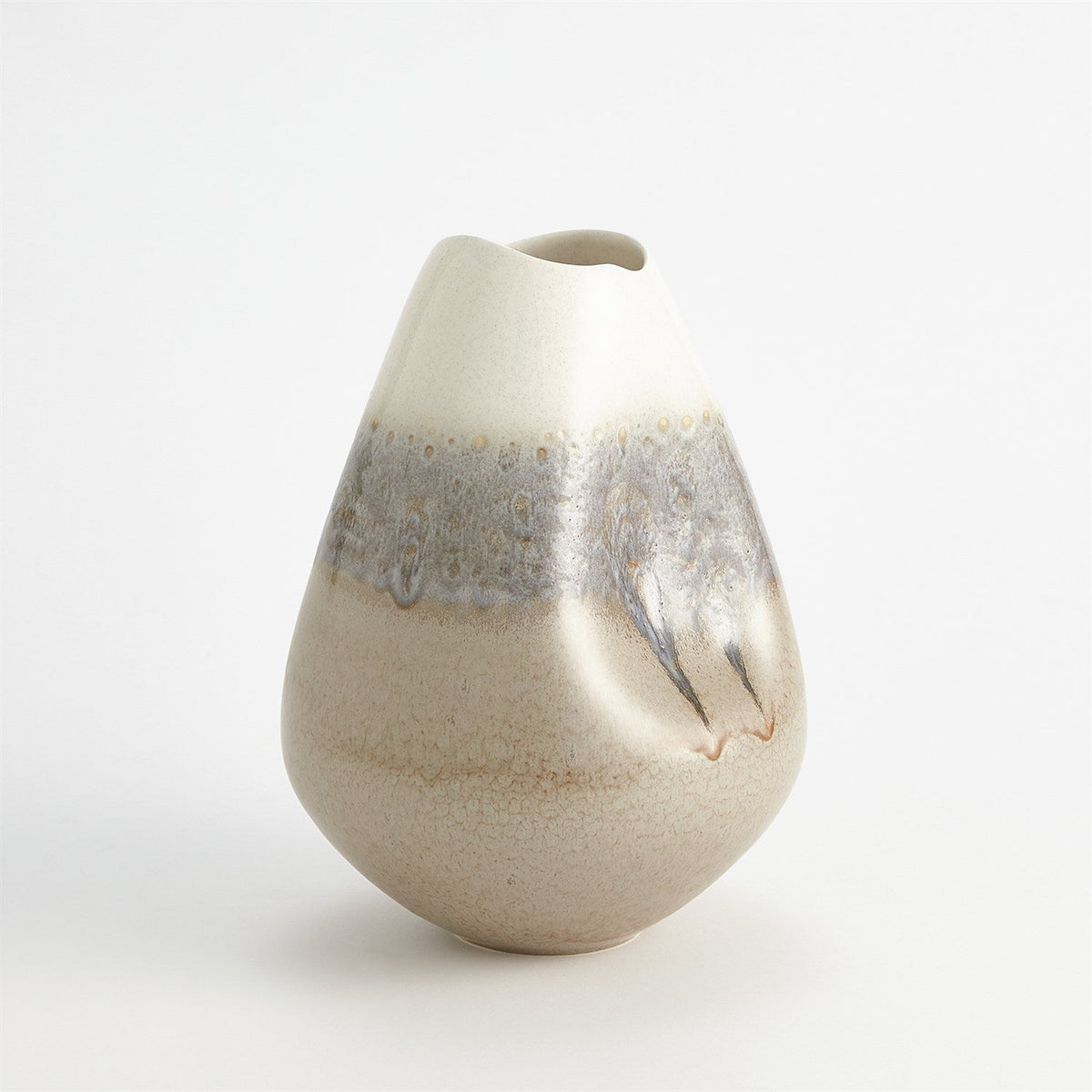 Global Views Cream Rises Dented Collection