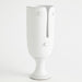 Global Views Long Nose Vases & Bowl - White