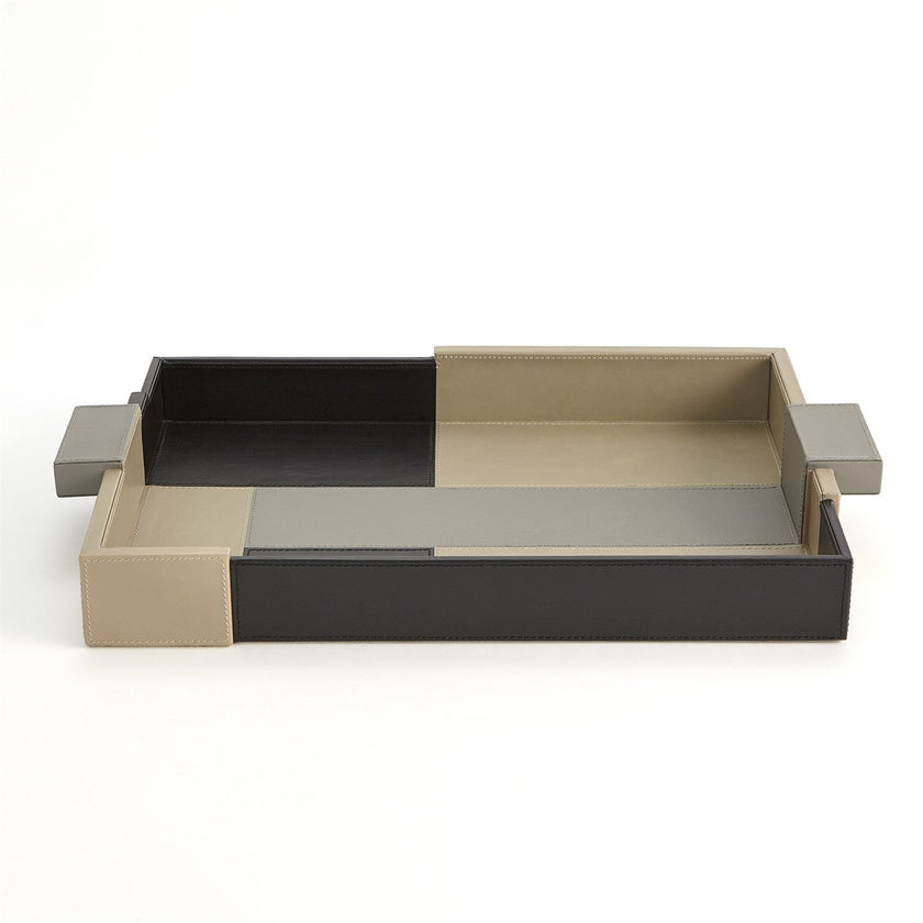 Global Views Piet TriColor Tray