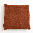 Global Views Textured Boucle Pillow - Rust