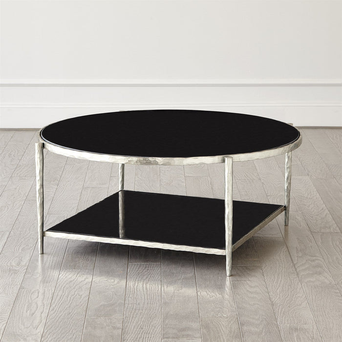 Global Views Circle/Square Cocktail Table