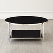 Global Views Circle/Square Cocktail Table