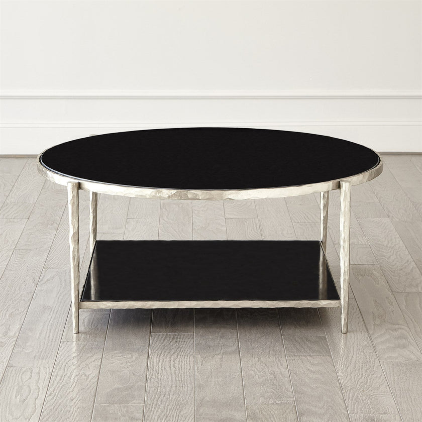 Global Views Circle/Square Cocktail Table
