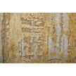 Feizy Eastfield 69FQF Modern Abstract Rug in Yellow/Ivory/Gold