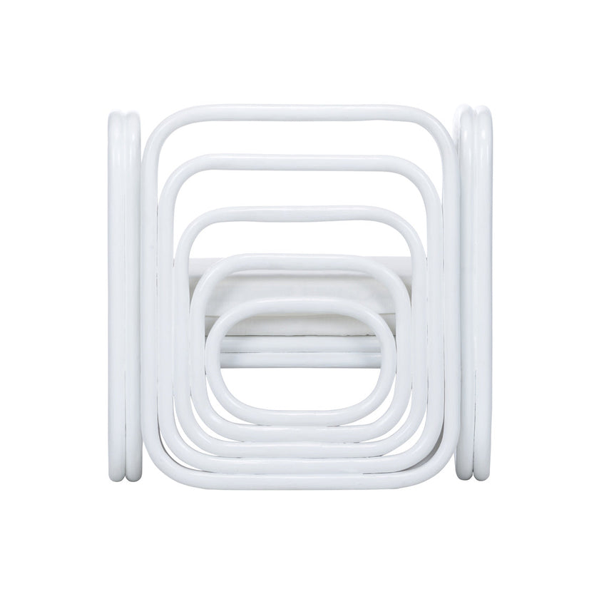 Wildwood Waterfall White Tub Chair